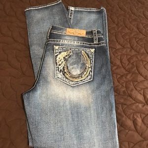 Miss Me Mid-Rise Straight size 33